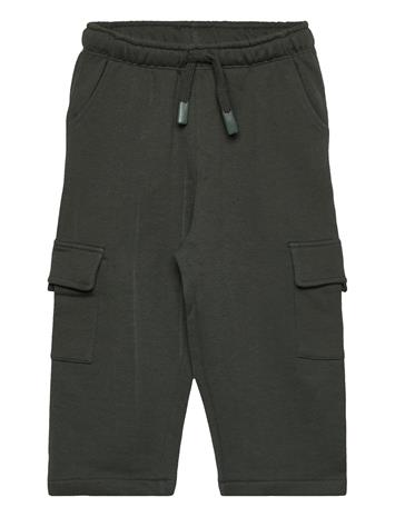 Mango Cargo Joggers With Drawstring Bottoms Sweatpants Black Mango