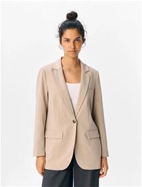 Object Objivy Sigrid Lo Blazer Div - Beige - 42
