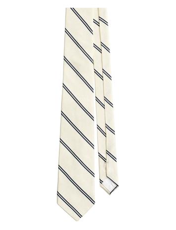 GANT Striped Tie - Green - ONE SIZE