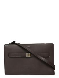 TOTEME Leather Mini Crossbody Bag - Black - ONE SIZE