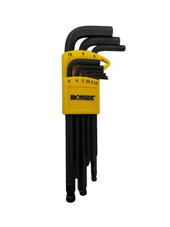 Ironside 899558 Kuusiokoloavainsarja 9 kpl
