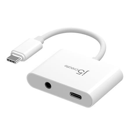 j5create USB-C to 3.5mm Audio Adapter (with PD)