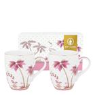 Pip Studio - Jolie Dots Muki 36,5 cl 2 kpl Kulta/Vaaleanpunainen