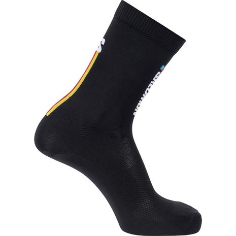 Salomon Pulse Race Flag Crew, juoksusukat, musta