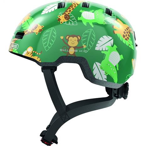 ABUS Skurb Kid Pyöräilykypärä, Green Jungle