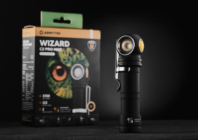 Armytek Wizard C2 Pro Max PCB taskulamppu – kuva 1/6