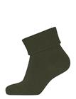 Melton Cotton Socks - Anti-Slip - Blue - 17/19