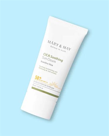 Mary & May Cica Soothing Sun Cream SPF50+ PA++++