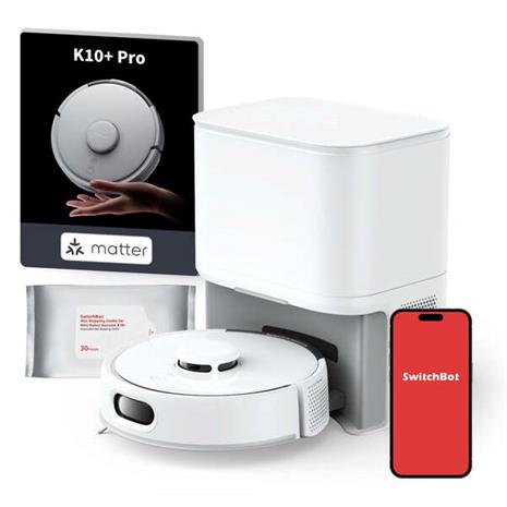 SwitchBot Mini K10+ Pro, moppaava robotti-imuri