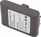 CoreParts MBXVAC-BA0040 -käsikäyttöisen imurin akku 2000 mAh, musta