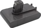 CoreParts MBXVAC-BA0029 2800 mAh -käsikäyttöisen imurin akku, musta