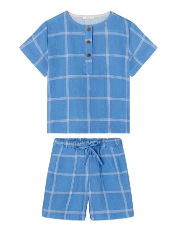 Fliink Cha Cha Short Set - Brown - 110 – kuva 1/8