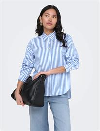 ONLY Onllyra Oregon L/S Shirt Wvn - White - XL