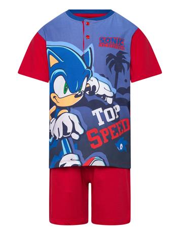 Sonic Pyjama - Red - 128