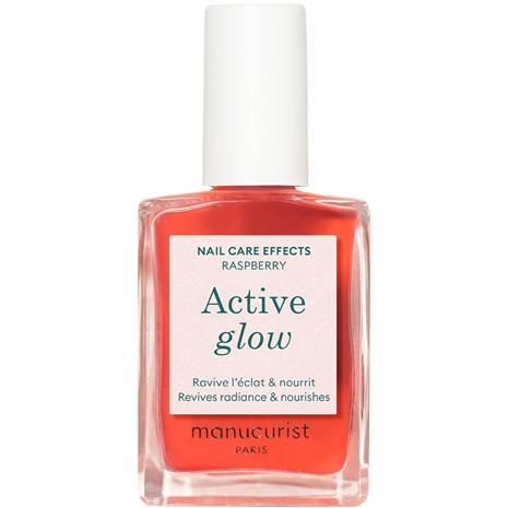 manucurist Nail & Hand Care Active Glow Raspberry Kynsilakka 15 ml