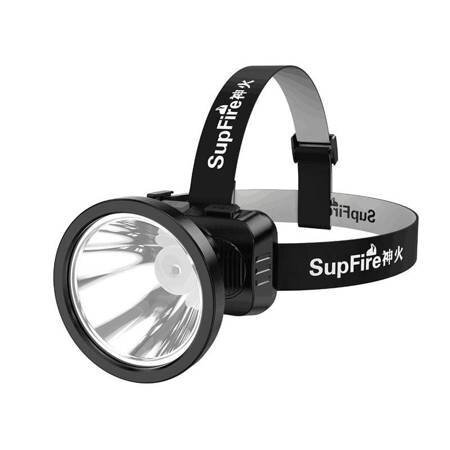 Superfire HL51 otsalamppu taskulamppu, 160 lm, micro-USB, 4 tilaa, 300 m