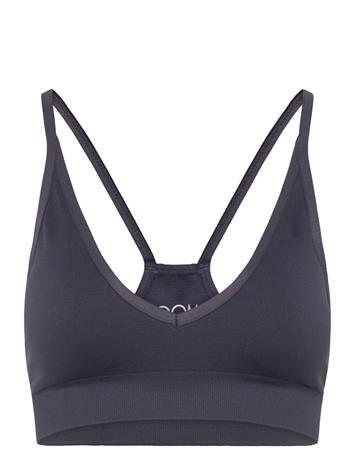 Seamless V Urheilurintaliivit Tummanharmaa