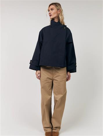 Lollys Laundry Bulgariall Jacket Ls - Navy - XXL