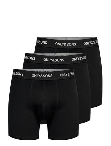 ONLY & SONS Onsbasic Solid Boxer 3Pack Noos Bokserit Multi/patterned ONLY & SONS