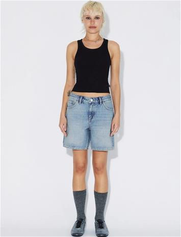 Dr Denim Hill Low Shorts - Blue - 32