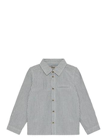 Huttelihut Shirt Ls Yd Stripe - Multi/patterned - 128