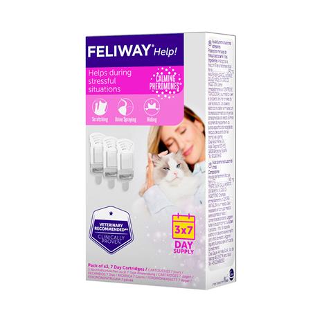 Feliway Help Feromonihöyrystimet 3-pack