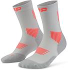 CEP Core Run Socks Mid Cut 5.0, naisten juoksusukat, harmaa