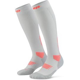 CEP Core Run Socks Tall 5.0, naisten juoksusukat, harmaa
