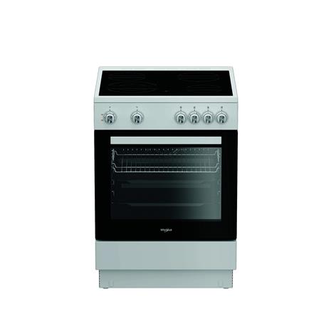 Whirlpool W6V8KMSW, keraaminen liesi
