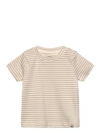 Huttelihut T-Shirt Ss Yd Stripe - Navy - 92
