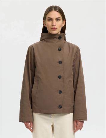 Selected Slfcilo-Zoe Jacket - Brown - 42