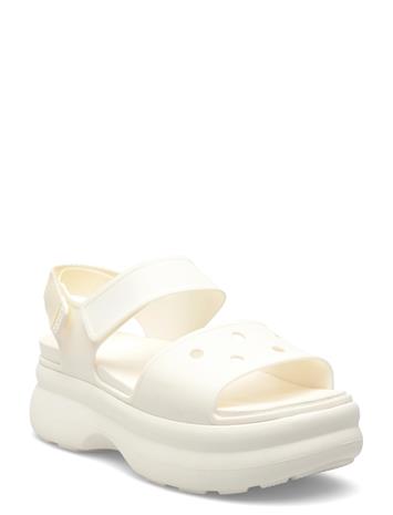 Crocs Soho Y Strap Sandal - Cream - 41/42