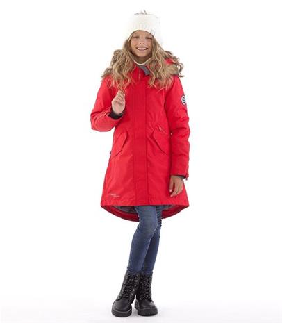 Huppa Tyttöjen talviparka VIVIAN, red