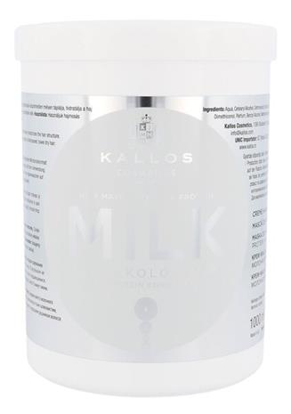 Kallos Milk -hiusnaamio maitoproteiineilla, 1000 ml
