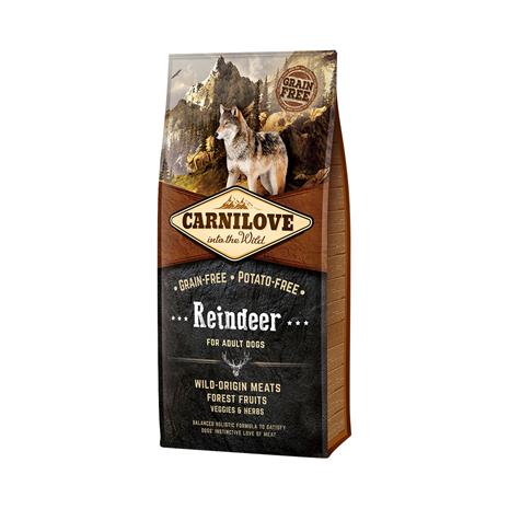 CARNILOVE REINDEER FOR ADULT 12 KG