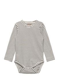 Huttelihut Body Ls Yd Stripe - Cream - 92