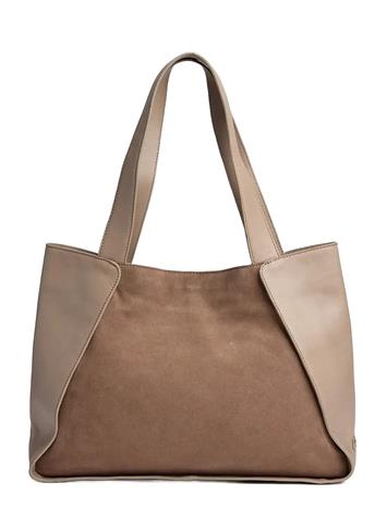 DEPECHE Madrid Shopper - Brown - ONE SIZE