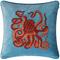 Chhatwal & Jonsson Octopus Cushion Cover 50x50 cm, Heaven Blue – kuva 8