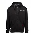 Utah Zipped Hoodie Musta