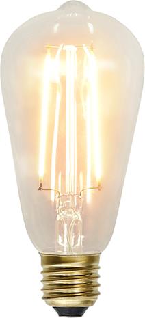 STAR E27 ST64 2100K 230LM LED-LAMPPU