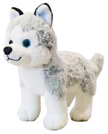 HAPPY TOYS STANDING HUSKY 32CM PEHMO