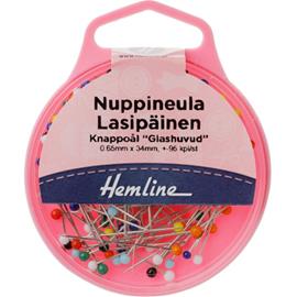 HEMLINE H679 LASIPä?INEN NUPPINEULA