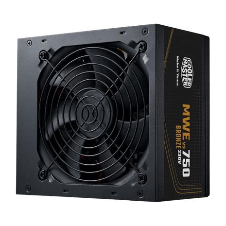 Cooler Master MWE Bronze V3 750W -virtalähde, 80 Plus Bronze