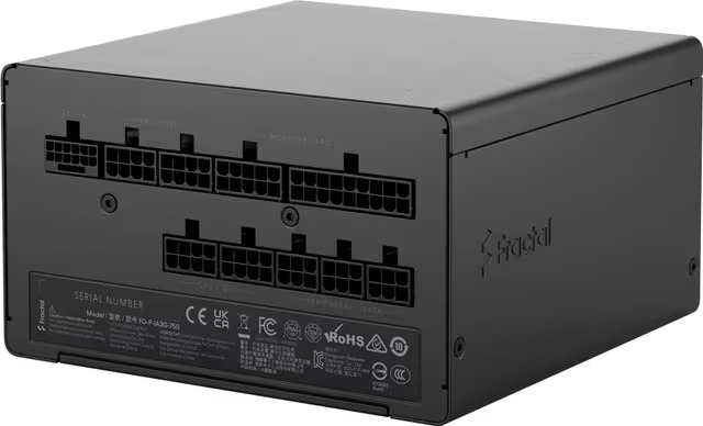 Fractal Design Ion 3 750W -virtalähde, 80 Plus Gold