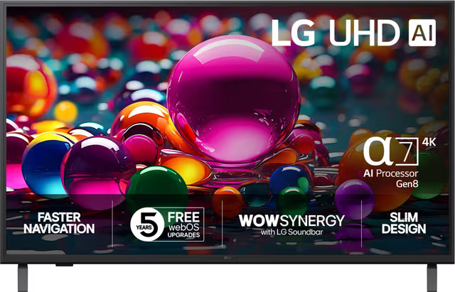 LG 43UA75006 (43"), LED-televisio