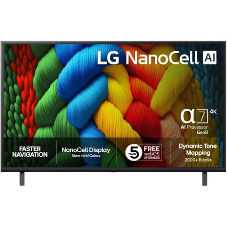 LG 43NANO80A (43"), LED-televisio