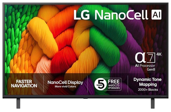 LG 50NANO8EA6A (50"), LED-televisio