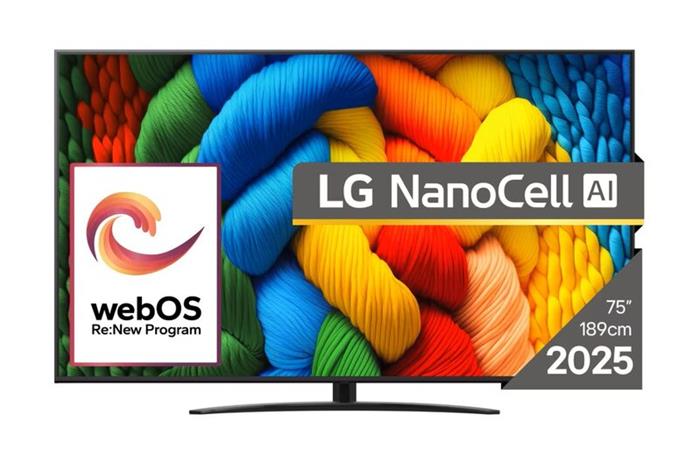 LG 75QNED80A3A (75"), LED-televisio