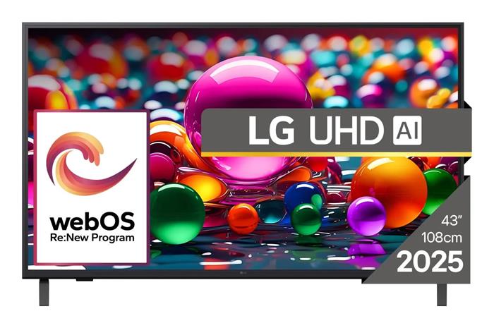 LG 43UA74003 (43"), LED-televisio