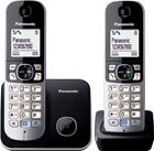 Panasonic KX-TG6812 DECT, langaton pöytäpuhelin 2 luuria
